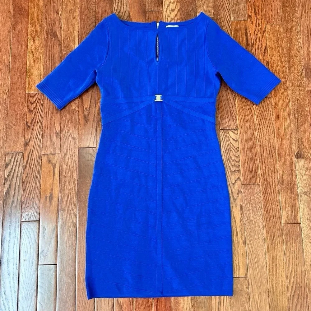 cache royal blue dress Reformation // Silk Neva Maxi Dress – VSP Consignment main image 0